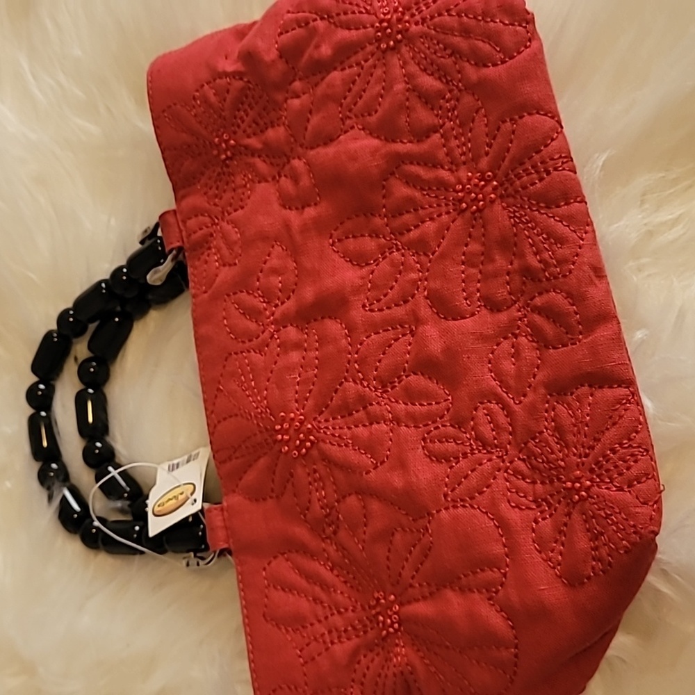 Talbot red purse